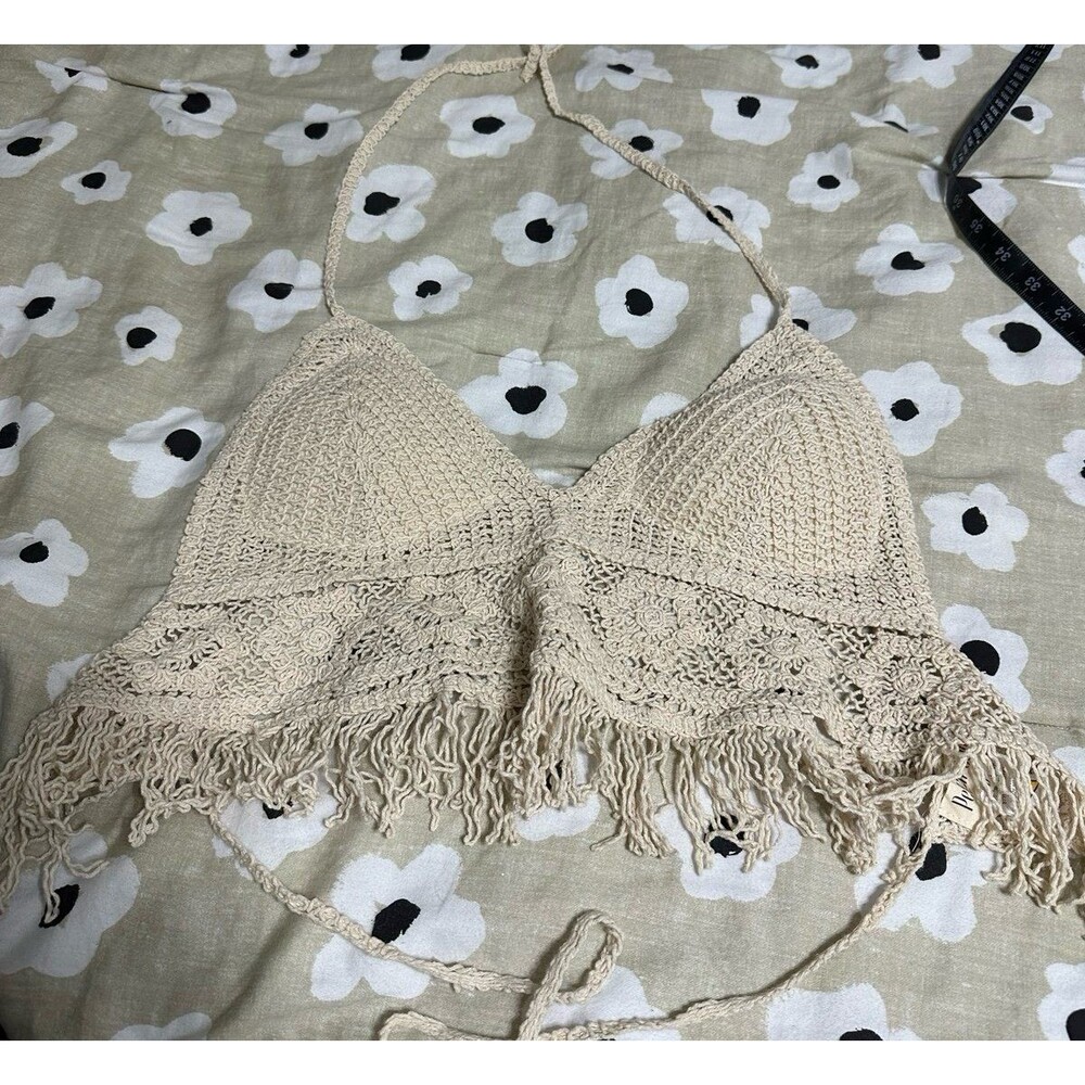 Crochet cropped top